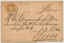 ÖSTERREICH 186. 15Kr, Brief