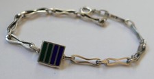 Armband blaue grüne - armband, u.