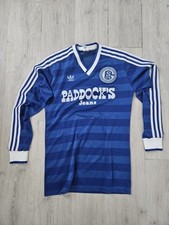 Schalke 04 Vintage Adidas  Langarm Trikot  Rarität Gr. M Padock s Jeans 198386