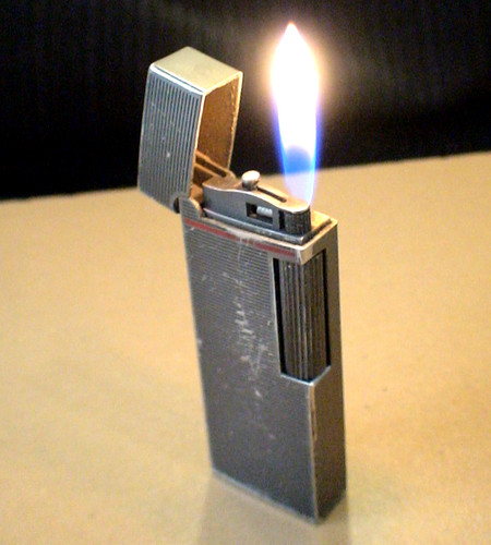 Altes feuerzeug sarome - altes, metal