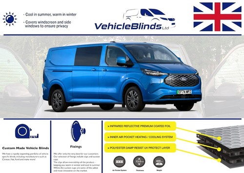 Stealth rollos für ford - rollos,