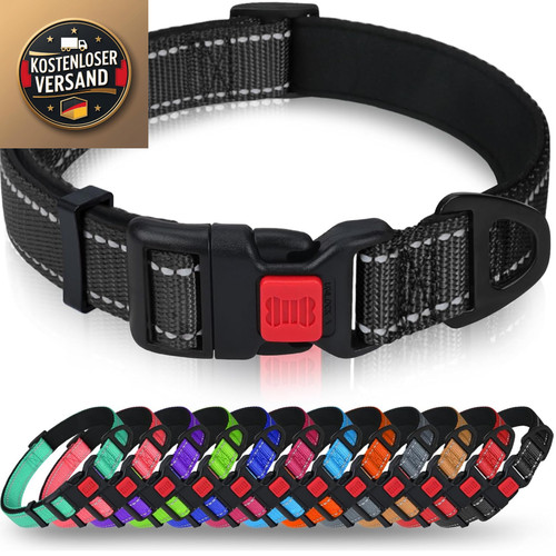 Taglory hunde halsband neopren - hunde,