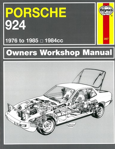 Haynes handbuch porsche 924 - porsche,