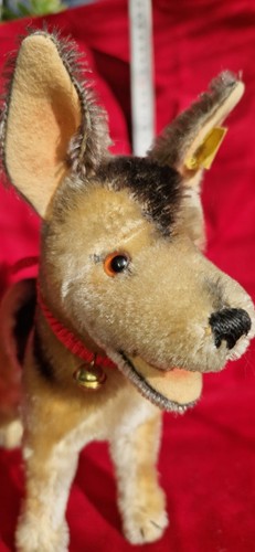 Steiff hund antik - antik, alt