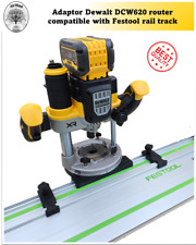 Dewalt DCW620 Oberfräse 1/2 18 V Xr Führungsschiene Basis Festool Nutvorrichtung Made UK