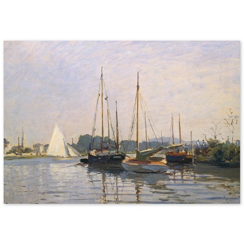 Claude monet segelboote in - claude, monet,