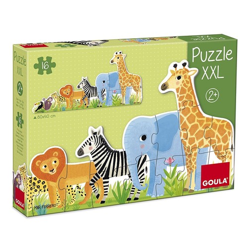 Goula puzzle xxl dschungel - xxl,