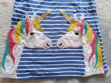 ?Mini Boden?Mädchen?Größe 110/116?5-6 Jahre?Einhorn ?