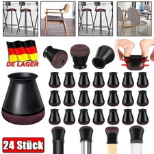 24x Fußkappen mit Filz