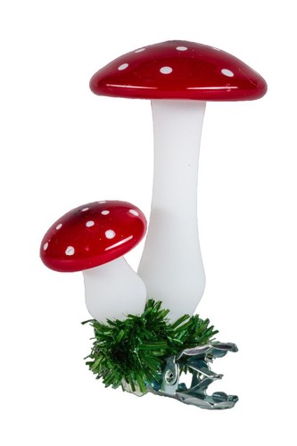 Christbaumschmuck fliegenpilz - christbaumschmuck,
