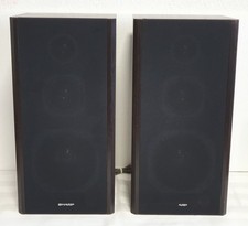 SHARP CP-32 (RW) 3-Weg High HiFi Vintage Lautsprecher
