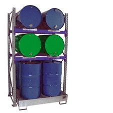 Fassregal / Auffangwanne mit