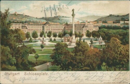 Ansichtskarte stuttgart - ansichtskarte,