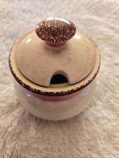 Hirschau Zuckerdose / Senftopf