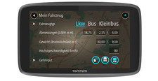TomTom LKW Navigationsgerät GO Professional 620 6 Zoll, Navigationssystem