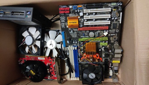 Teile konvolut motherboard - pc,