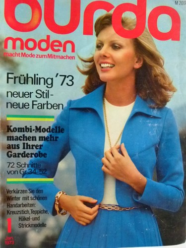 Altes burda modeheft ausgabe - altes,