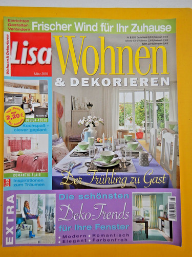 Lisa wohnen dekorieren - lisa, &