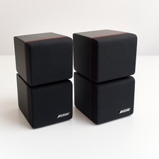 2x Bose Doppelcube Acoustimass Lautsprecher Cube Lifestyle Redline Speakers