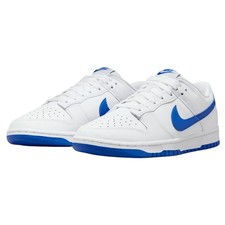 Nike Dunk Low White Hyper Royal Sneaker Unisex EU 40,5-US 7,5 (DV0831-104)
