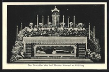 Ansichtskarte Altötting, Grabaltar des heil. Bruder Konrad 