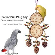 Papagei Kauspielzeug Set mit