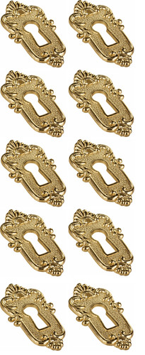 10x schlüsselschild antik - 10x,