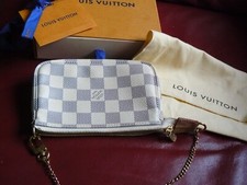 Louis Vuitton Mini Pochette Accessoires Damier Azur FULL SET