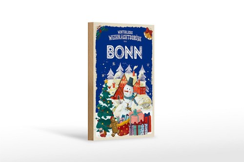Holzschild weihnachtsgrüße - holzschild,