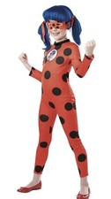 Rubie's Official Miraculous Ladybug Deluxe Jumpsuit Morphsuit Maske Gr. 128