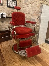 Koken Barberchair / Friseurstuhl Antik