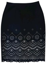 Damen Rock, Schwarz,  Größe