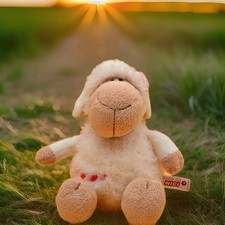 NICI Schaf Jolly Mäh Candy Süßigkeiten Plüschtier sitzend 18cm | Gut | -Top!