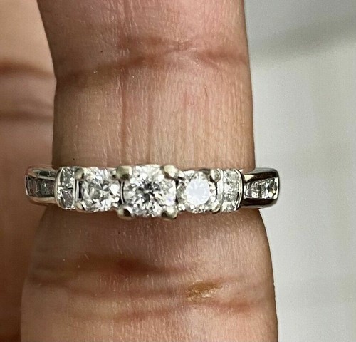 Massiver 14k weißgold 45ct - 14k, 2,45ct