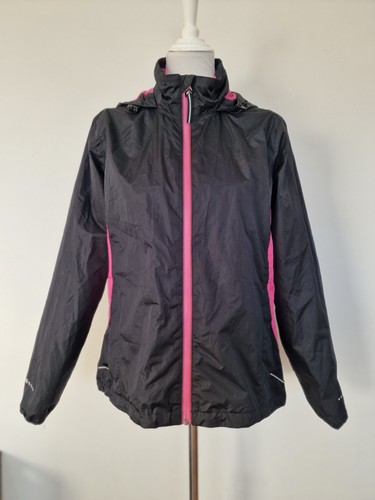 Neu schwarz pink sportjacke - schwarz,