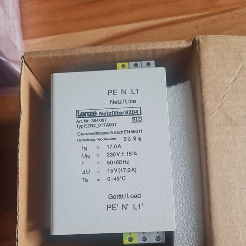 Lenze netzfilter 8204 - lenze,