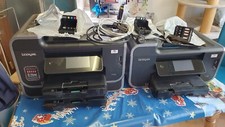 2 Lexmark Multifunktionsdrucker, Platinum Pro 905, Prestige Pro 805, Druckköpfe,