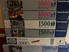 Set 6x Puzzle Zwischen 1000/1500/2000 Teile