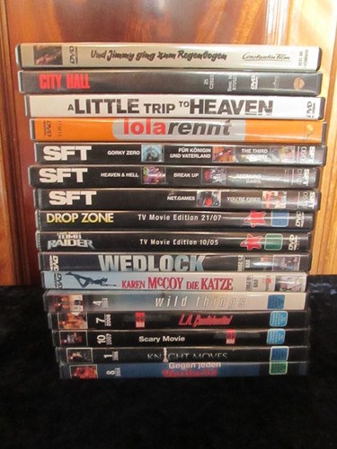 Dvd sammlung konvolut - 16, dvd´s,