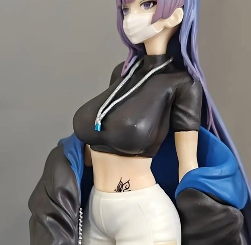 Mask girl yuna - girl, anime