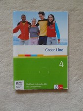 GREEN LINE 4 Workbook + Audio-CD + Lernsoftware  innen sehr guter Zustand