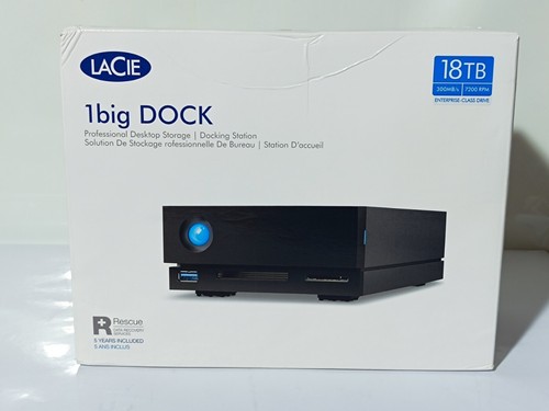 Lacie 1big dock - dock, tb