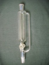 Tropftrichter 50 ml mit Druckausgleich mit Glasküken, NS 14,5 Jenaer Glas