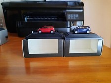 Wiking 1:87 in Vitrinen:  MB A Klasse 2 und 4 türig,  Werbemodelle