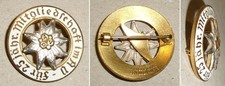 Emailliertes abzeichen für - emailliertes,