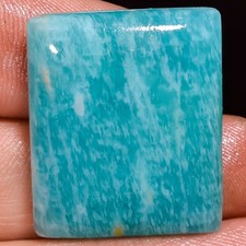 38.00 Karat 100% Natürlich Amazonit Cabochon Kissen Form Edelstein 21x25x6 MM