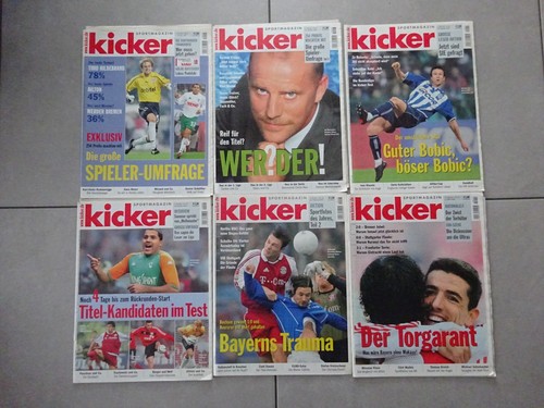 Kicker sportmagazin konvolut - kicker,