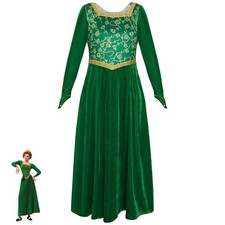 Shrek Fiona Grünes Kleid