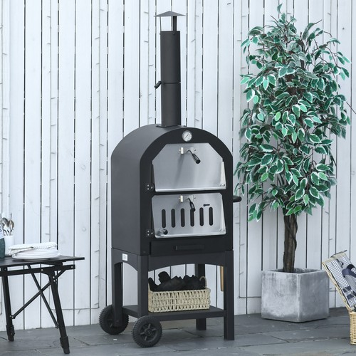 Outsunny pizzaofen outdoor - outsunny,