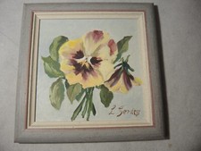 Kl. orig. Gemälde LIESA
